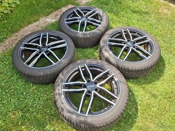 18" ALU 5x112 (mercedes,audi..) + zimné 225/45 r18 TOP sada - 8