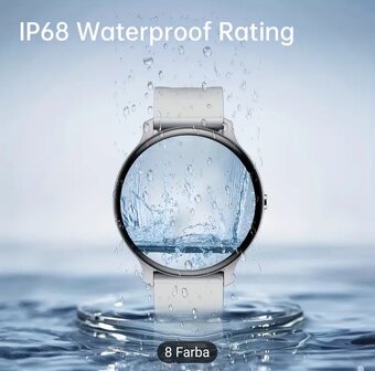 GWENLAND 3,71 cm HD dotyková inteligentná hodinky - bezdrôto - 8