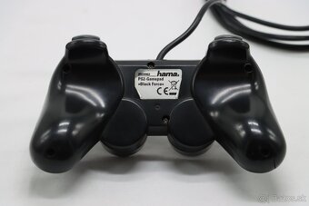 PS2 Slim 90004 + Hama ovládač, káble, OK - 8