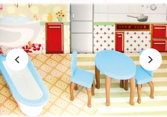 Veľký drevený domček pre bábiky - 8