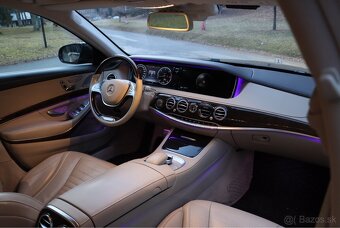 Auto na svadbu, svadobné auto Mercedes S-class W222 - 8