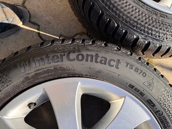 Disky BMW BBS Originál 205/55r16 zimné pneu Continental - 8