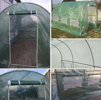 Fóliovník, skleník 4x 2,5x 2 = 10 m2, Zimná cena - 8