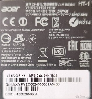 Acer Aspire V3-572G - 8