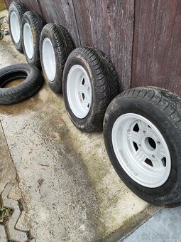 Predám kolesá 5ks Kopretiny 4x130.. - 8