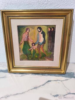 Jozef Orenčák - olejomaľba - 8