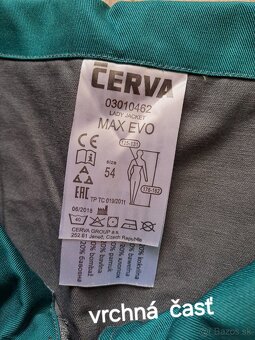 Pracovné nohavice a bunda pre muža aj ženu - 8