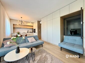 RADO I Dizajnový 2-izbový byt s balkónom 50 m² I Žabotova - 8