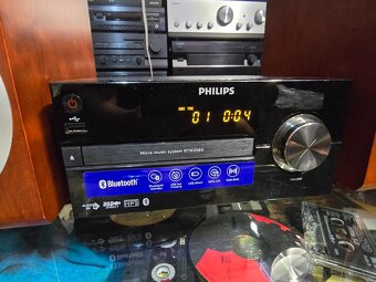 Philips BTM2560 mikro systém s BT, USB, CD - 8