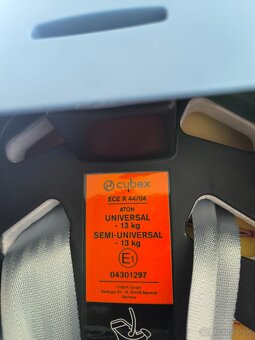 Autosedačka Cybex Aton - 8