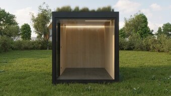 Predám mobilný, zateplený, moderný, dizajnový domček z ocele - 8