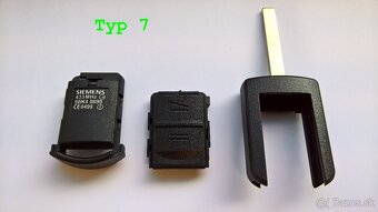 Opel / Renault Trafik - rôzne kryty klucov - 8