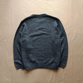 Vintage Lacoste sivý vlnený sveter vlna wool L - 8