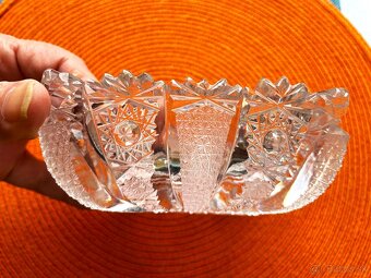 Kryštálový popolník Bohemia crystal - 8