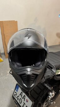 Integrálna moto prilba Scorpion EXO-HX1 Solid čierna matná - 8