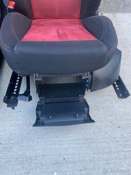 FR športové sedadlá sedačky Seat Leon 2 II 2004-2012 ohrev - 8
