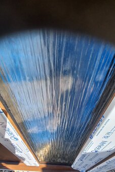 Predám vchodove dvere 99x200 orech a 100x208 svetly dub 3skl - 8