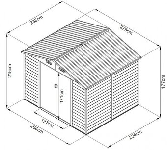 Zahradny domcek NOVY - 8
