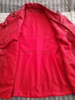 Dámske kožené sako z ekokože č. 44 - 8