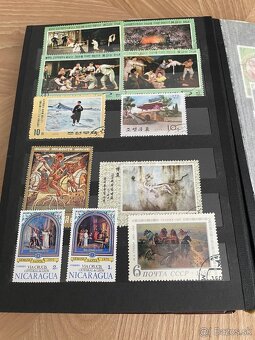 Staré známky 2 albumy - 8