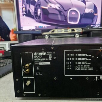 YAMAHA M-60...koncový zosilovač , class A ... - 8