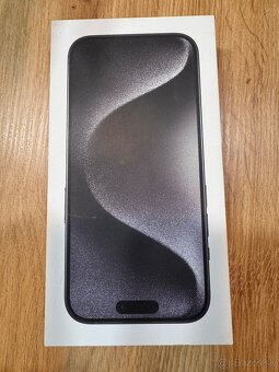 iPhone 15pro 128gb black titán - 8