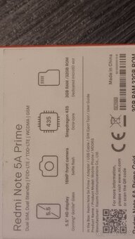 Xiaomi Redmi note 5A Prime - 8
