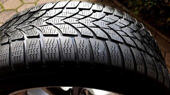 Alu R17 5x112 orig. BMW 5+ zimné 225/55 R17 + TPMS - 8