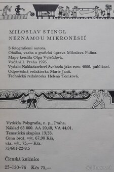 Stare cestovatelske knihy CSSR - 8