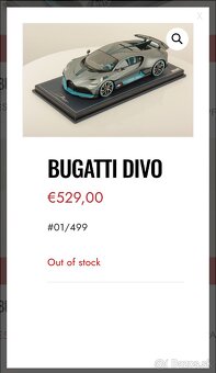 Bugatti Divo | MR Collection 1/18 - 8