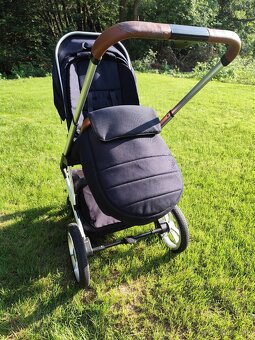Kočík dvojkombinácia Moon Style navy blue - 8