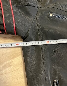 Kožená bunda xl umelá koža - 8