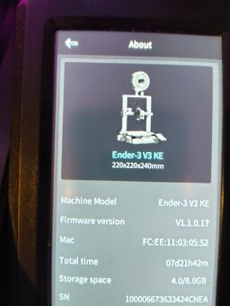 3D tlačiaren Creality Ender-3 V3 KE - 8