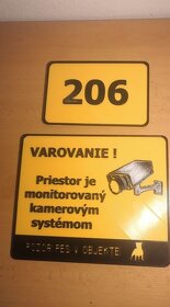 Celoživotné informačne/ dekoračne/výstražne tabuľky - 8