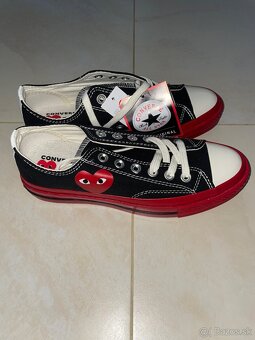 CONVERSE X COMME DES GARÇONS PLAY CHUCK TAYLOR 70 LOW - 8