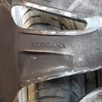 Hliníkové Peugeot disky 4x108 R17 7,5J ET29 - 8