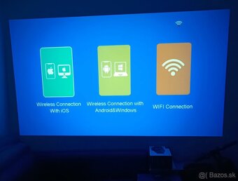 Nový Wifi LED projektor s podporou 4K - 8