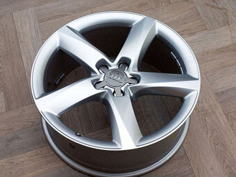 19" 5x112 ALU KOLA AUDI A7 A8 = ZÁNOVNÍ ORIGINÁL SADA - 8