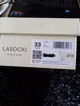 Dievčenské balerínky - poltopánky - lodičky veľ. č. 32 a 33 - 8