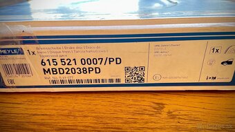 Brzdové kotúče MEYLE+platničky ATE Ceramic na Opel - 8