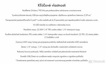 Zvuková USB karta M-Audio Air 192/6 - 8