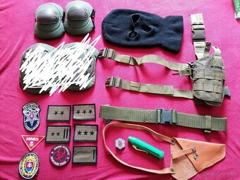 predám vymením vojenské, policajné, airsoft veci - 8