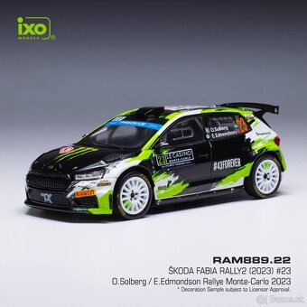 Modely Škoda Fabia Rally2 1:43 IXO - 8