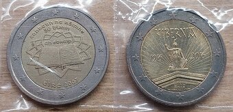 Pamätné 2 EURO - UNC + OBEH - 8