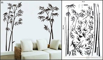 Dekoračné nálepky na stenu 1 - 8