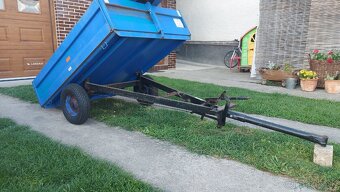 Prívesný vozík PVT400 tera vari agzat malotraktor - 8