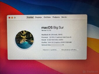 Macbook Air 2017 8GB RAM 128 GB SSD + doplnky - 8