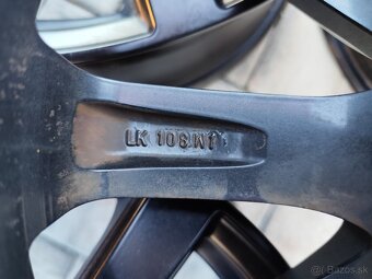 5x108 r18 hliníkové disky Ford, Volvo, Peugeot, Citroen - 8