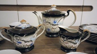 Starožitná porcelánová súprava Japan Dragon ware - 8