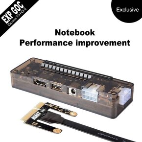 Externy Graficky GPU Dock pre Notebook. - 8